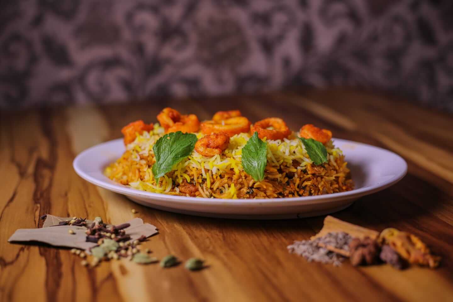 Squid Biryani