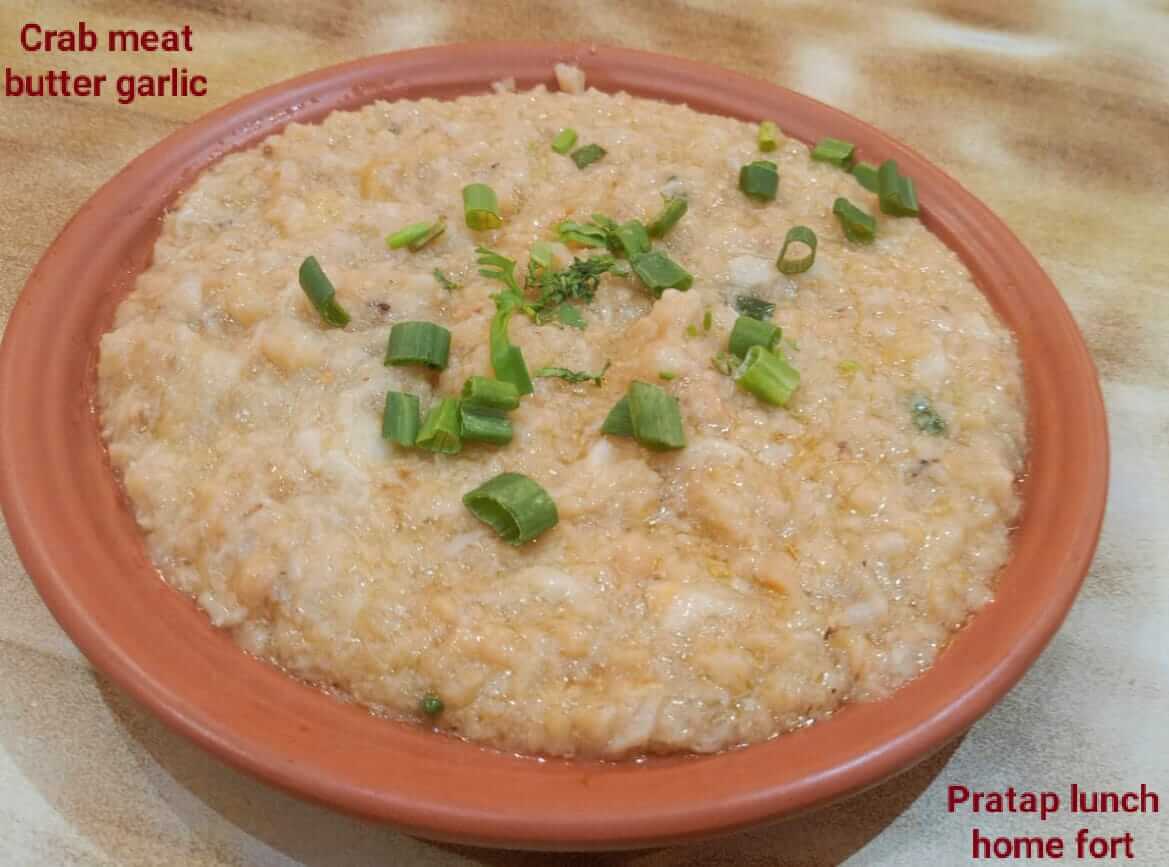 Crab Meat butter Garlic