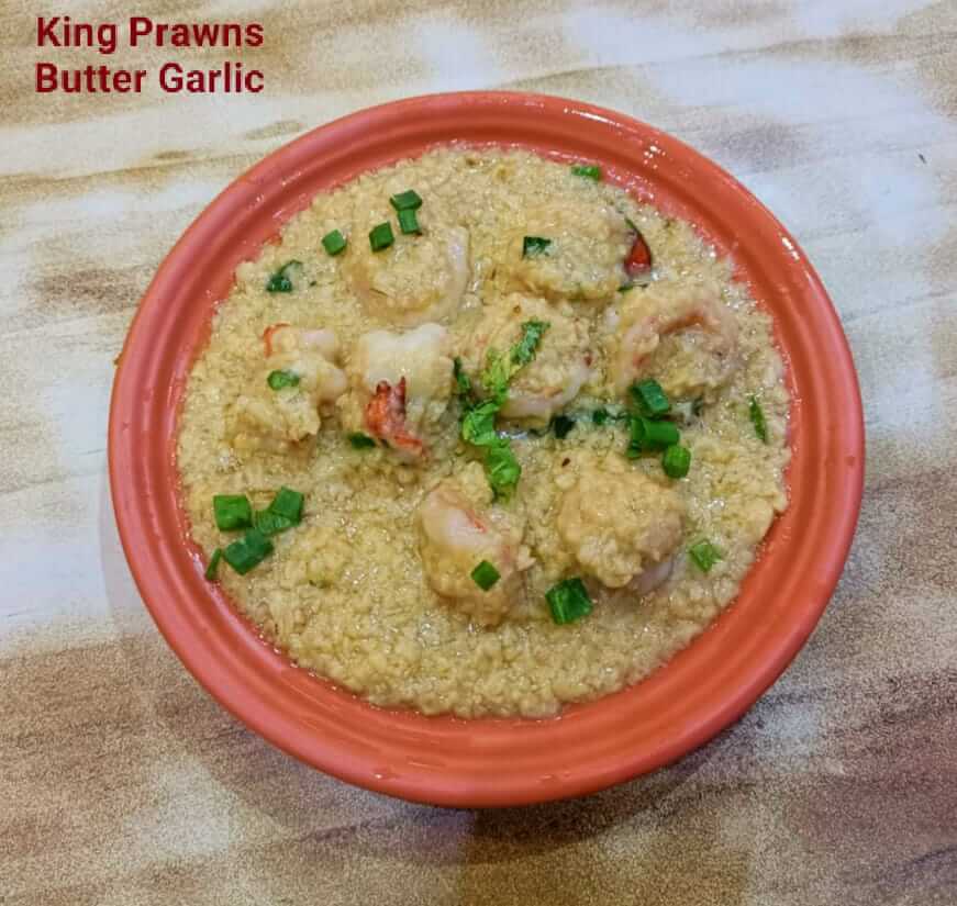 King Prawns Butter Garlic